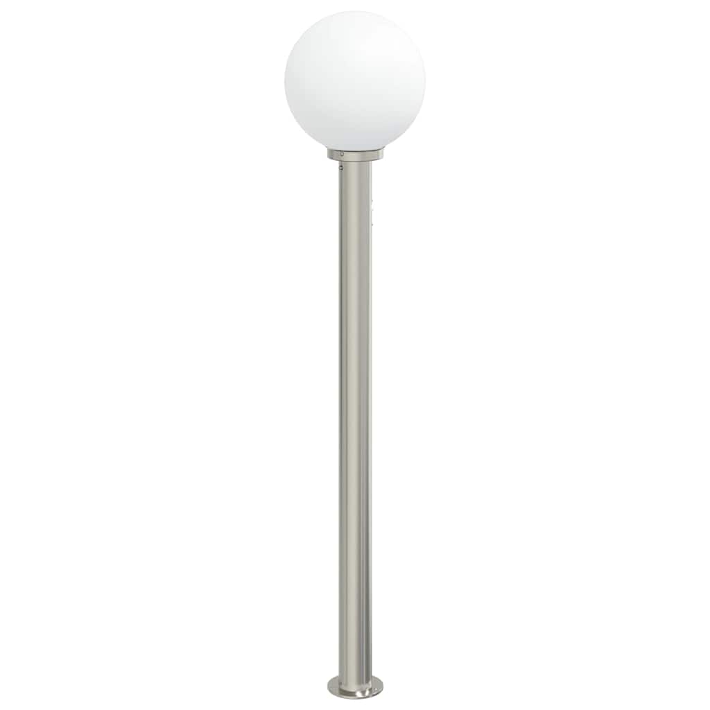Bolderverlichting met sensor 120 cm roestvrij staal IP44