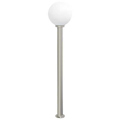 Bolderverlichting met sensor 120 cm roestvrij staal IP44