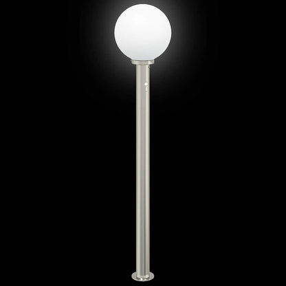 Bolderverlichting met sensor 120 cm roestvrij staal IP44