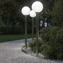 Bolderverlichting met sensor 3 stuks 120 cm RVS IP44
