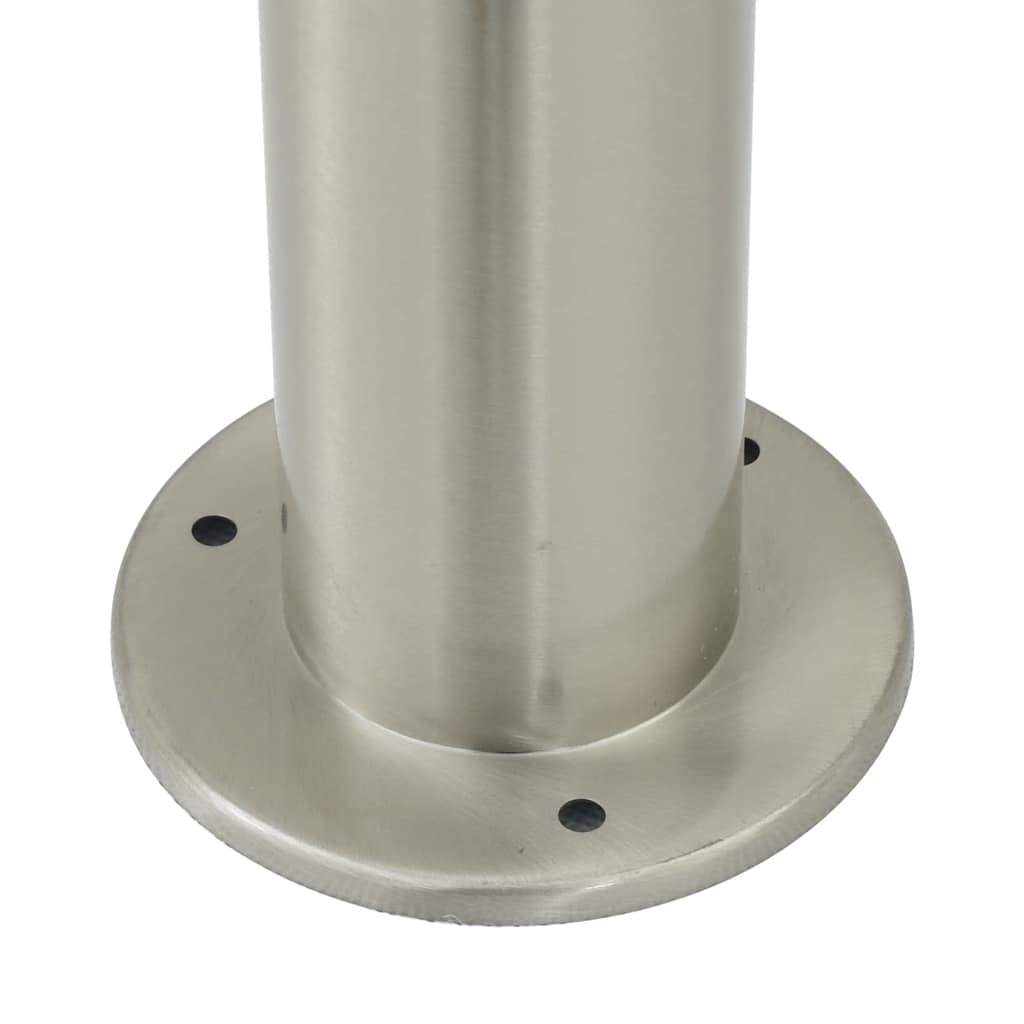 Bolderarmatuur met stopcontact 80 cm RVS IP44
