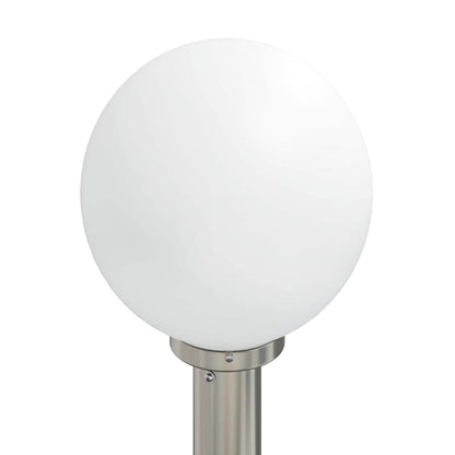 Bolderarmatuur met stopcontact 120 cm RVS IP44