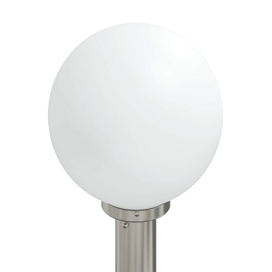 Bolderverlichting met stopcontact 3 stuks 120 cm RVS IP44