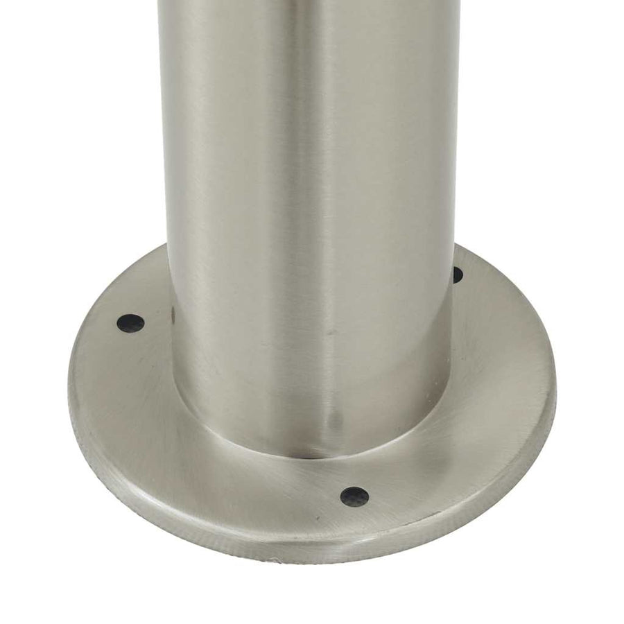 Bolderverlichting met stopcontact 3 stuks 120 cm RVS IP44