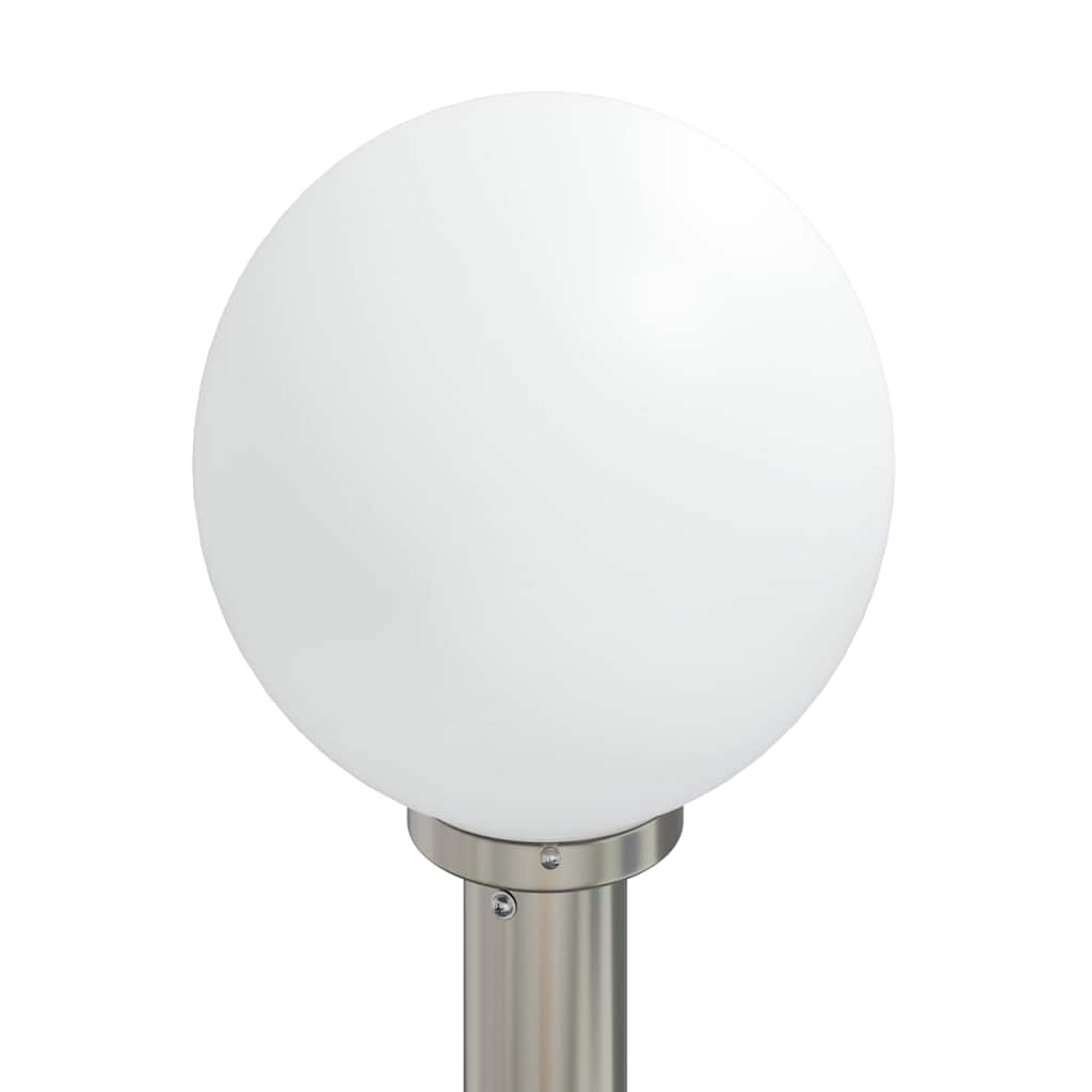 Bolderarmatuur met sensor en stopcontact 80 cm roestvrij staal IP44