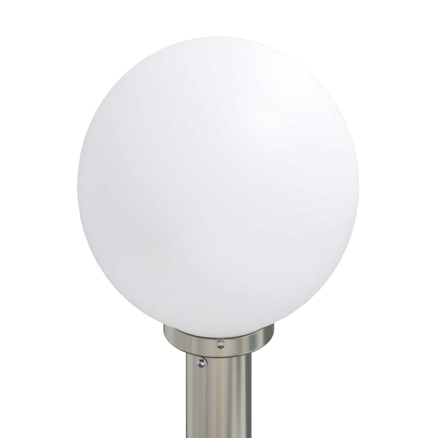 Bolderverlichting met sensor en stopcontact 3 stuks 80 cm roestvrij staal IP44
