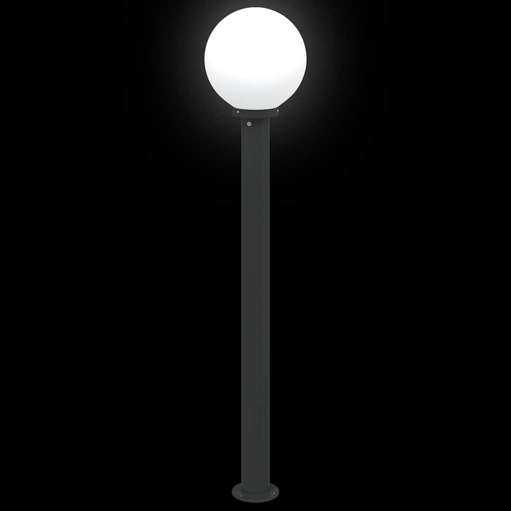 Bolderverlichting 3 stuks 120 cm Zwart IP44