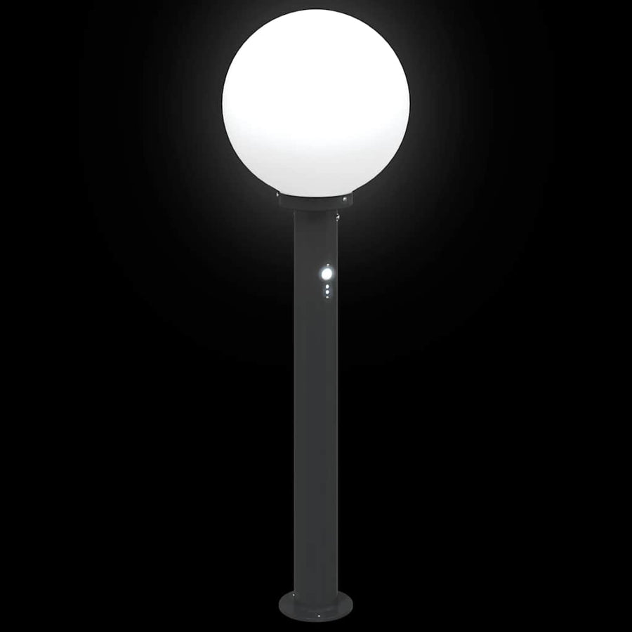 Bolderverlichting met sensor 80 cm zwart IP44