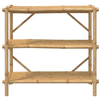 Rek 3-laags 100x40x90 cm bamboe