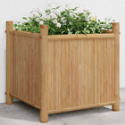 Plantenbak bamboe 40x40x40 cm