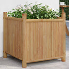 Plantenbak bamboe 50x50x50 cm