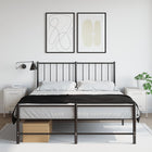Nightstands 2 pcs 36x39x50.5 cm steel white