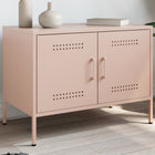 TV stand 68x39x50.5 cm steel pink