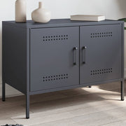 Tv-meubel 68x39x50,5 cm staal antraciet