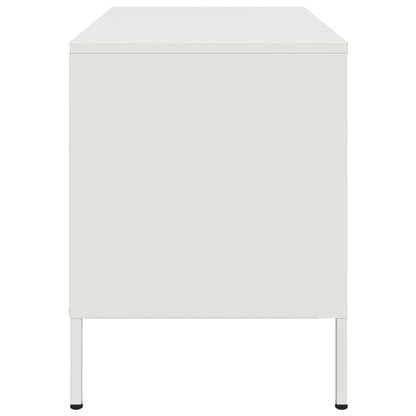 Tv-meubelen 2 st 68x39x50,5 cm staal wit