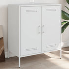 Dressoir 68x39x79 cm staal wit wandmontage