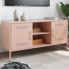 TV stand 100.5x39x50.5 cm steel pink