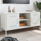 TV stand 100.5x39x50.5 cm steel white