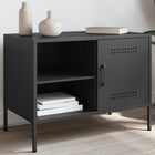 TV cabinet 68x39x50.5 cm steel black