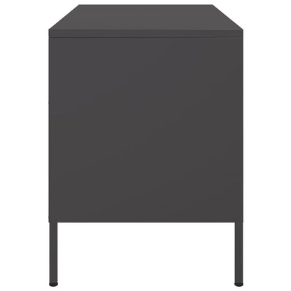Tv-meubelen 2 st 68x39x50,5 cm staal zwart
