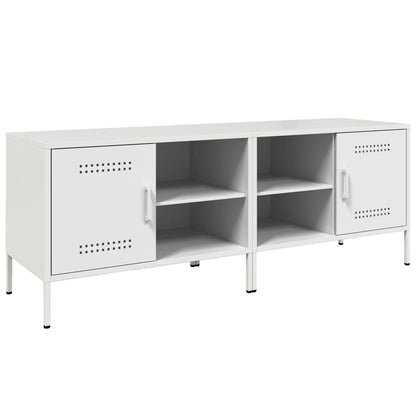 Tv-meubelen 2 st 68x39x50,5 cm staal wit