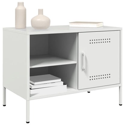 Tv-meubelen 2 st 68x39x50,5 cm staal wit