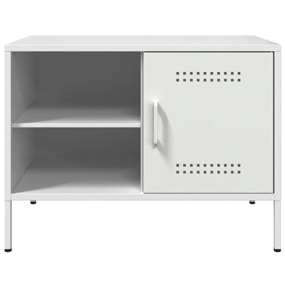 Tv-meubelen 2 st 68x39x50,5 cm staal wit