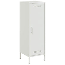 Hoge kast 36x39x113 cm staal wit