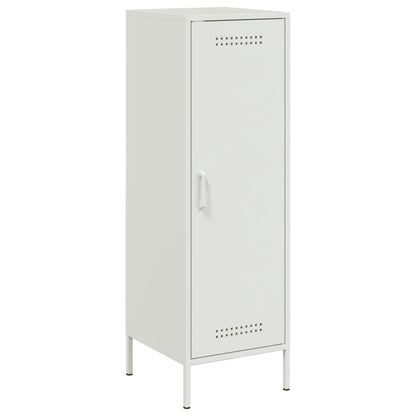 Hoge kast 36x39x113 cm staal wit