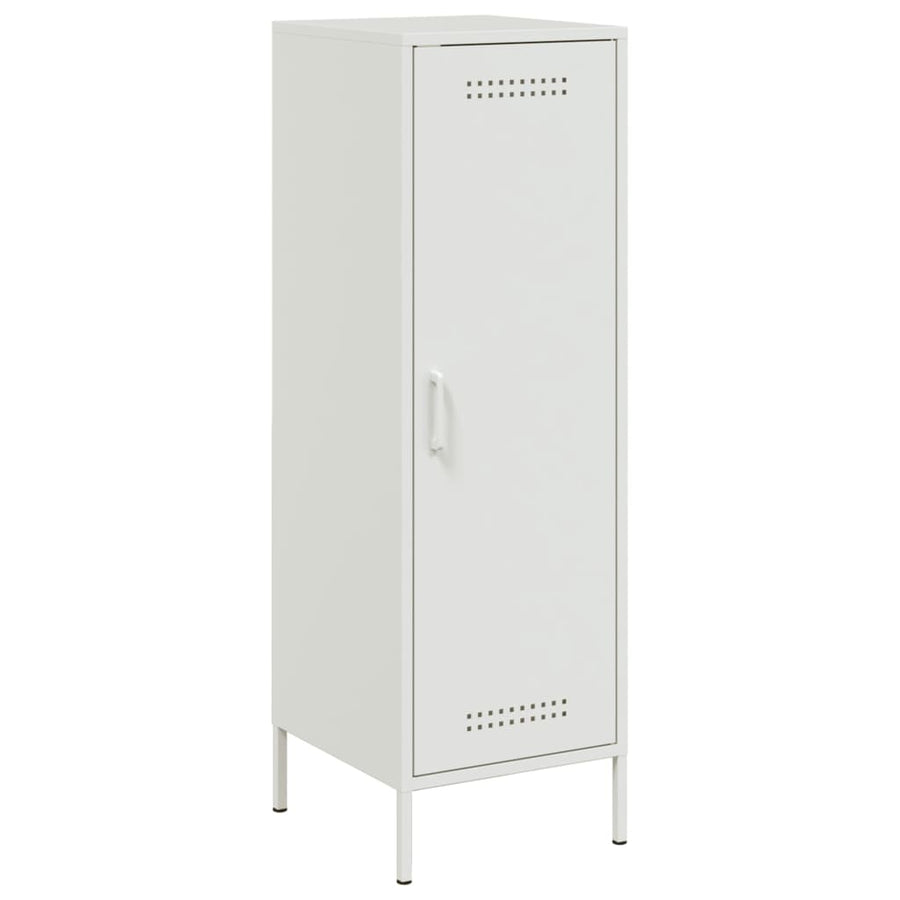 Hoge kast 36x39x113 cm staal wit