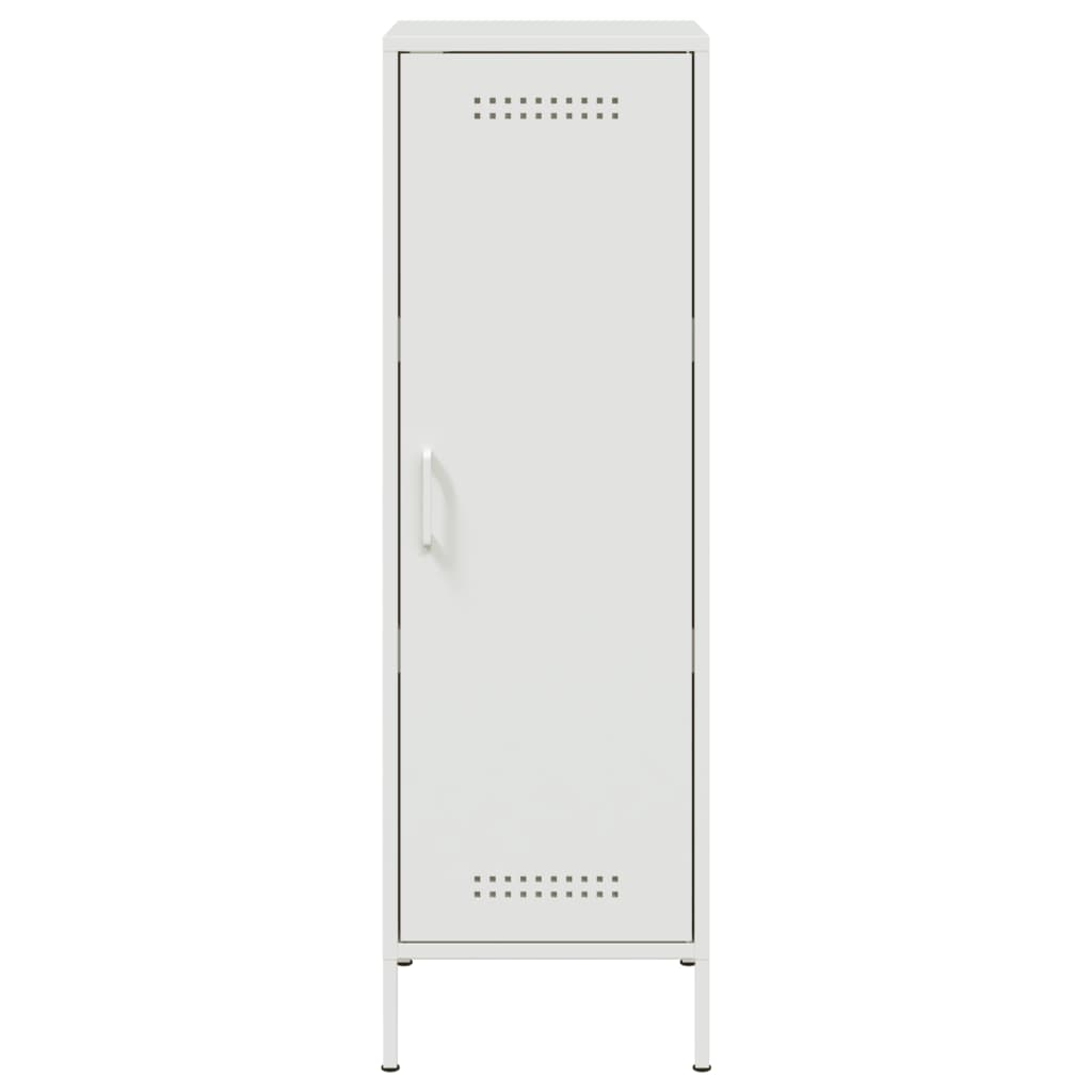 Hoge kast 36x39x113 cm staal wit