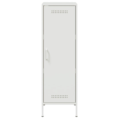 Hoge kast 36x39x113 cm staal wit
