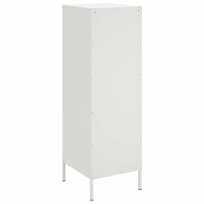 Hoge kast 36x39x113 cm staal wit