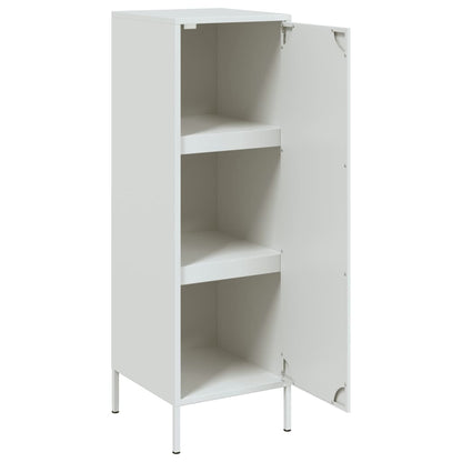 Hoge kast 36x39x113 cm staal wit
