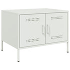 Coffee table 68x50x50.5 cm steel white