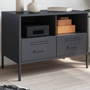 Tv-meubel 68x39x50,5 cm staal antraciet
