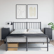 Nachtkastjes 2 st 36x39x68 cm staal antraciet
