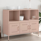 Sideboard 100.5x39x79 cm steel pink