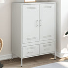 High cabinet 68x39x101.5 cm steel white