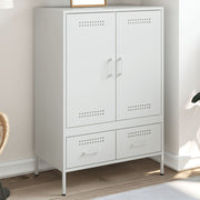 Hoge kast 68x39x101,5 cm staal wit