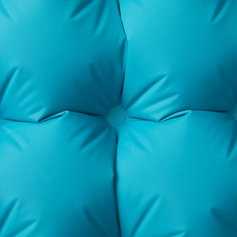 Kampeermatras met kussen zelfopblazend 1-persoons blauw