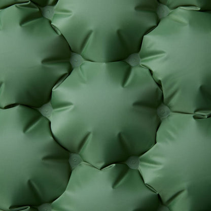 Kampeermatras met kussens zelfopblazend 2-persoons groen