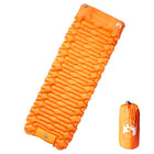 Kampeermatras 1-persoons oranje zelfopblazend