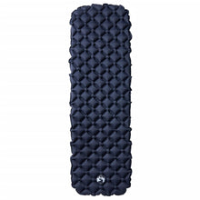 Kampeermatras opblaasbaar 190x58x6 cm grijs