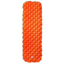 Kampeermatras opblaasbaar 190x58x6 cm oranje