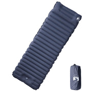 Kampeermatras zelfopblazend 1-persoons grijs 190x68x10 cm