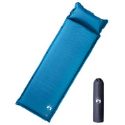 Kampeermatras zelfopblazend 195x64x4.5 cm turquoise