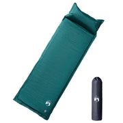 Kampeermatras zelfopblazend 1-persoons groen 190x64x7 cm