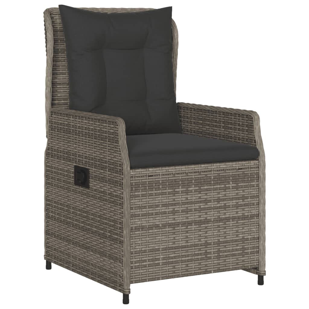 9-Delige Tuinset Met Kussens Poly Rattan 8