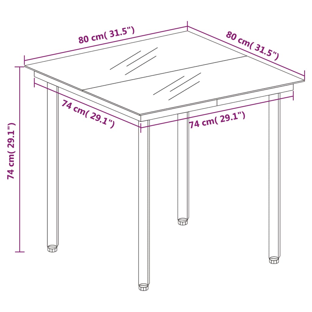5-delige Tuinset met kussens poly rattan beige